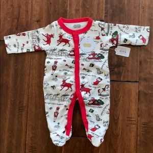 Mudpie Newborn Christmas Jammies